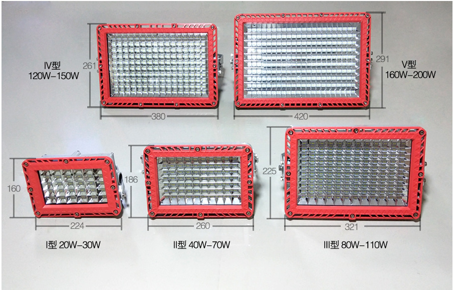 批发郑氏新黎明BZD188-01-100WLED防爆泛光灯 50WLED防爆工厂灯 