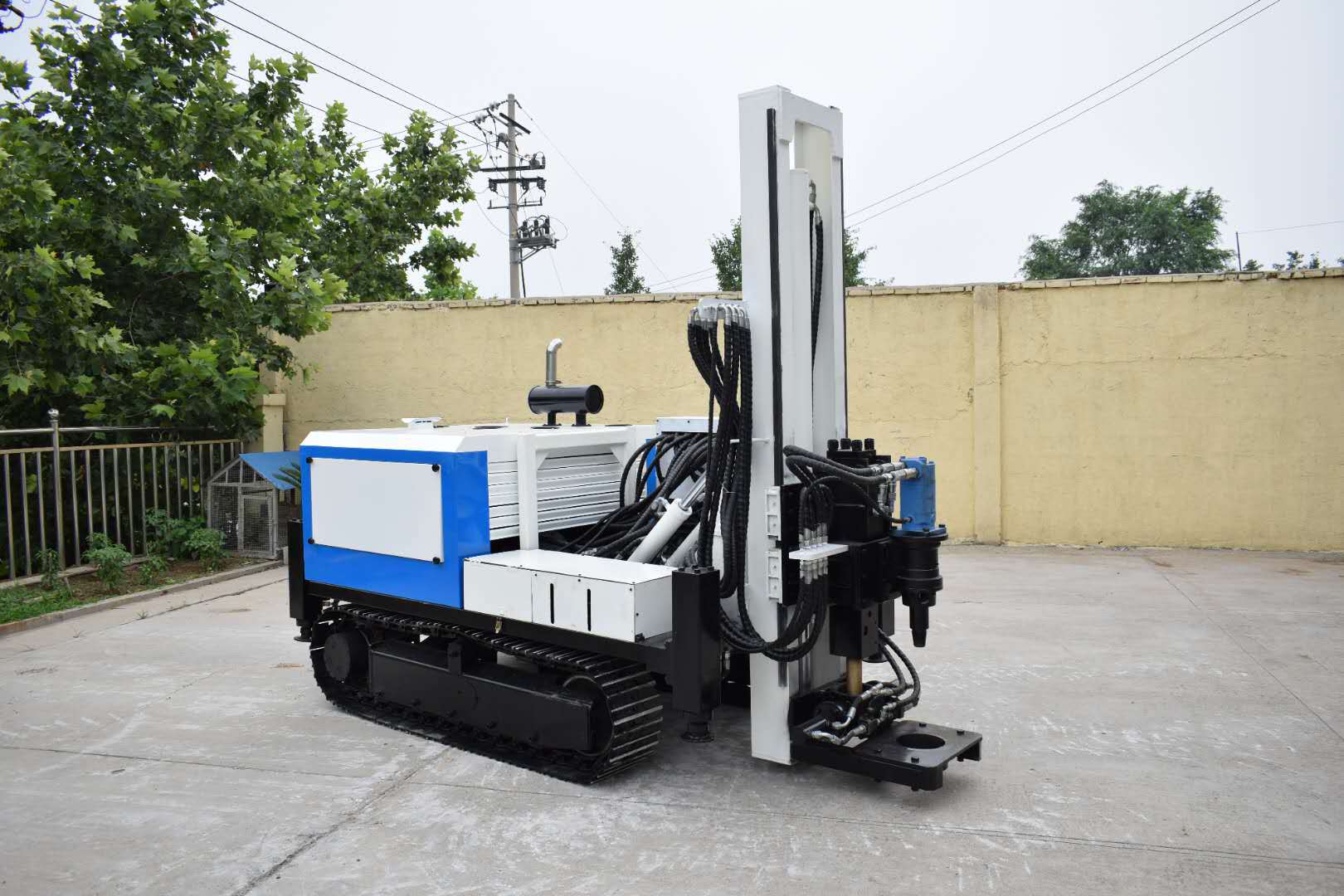 供应履带环保取土钻机 自走式20米深度取芯钻机 冲击直推取水钻机