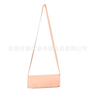 韩版新款PU料单肩包 粉色环保PU料单肩包 女士PU料斜挎包