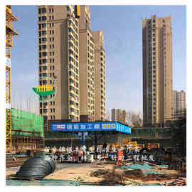 新乡  标准 中建钢筋棚  钢筋棚简易钢筋加 图片