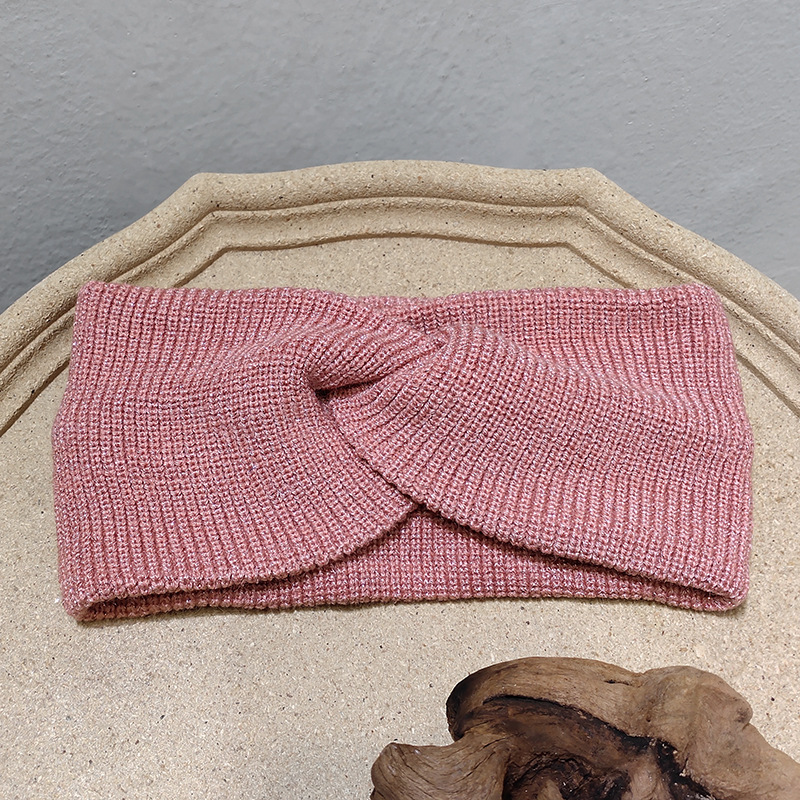 Fashion New Wool Knitting Silk Headband display picture 7