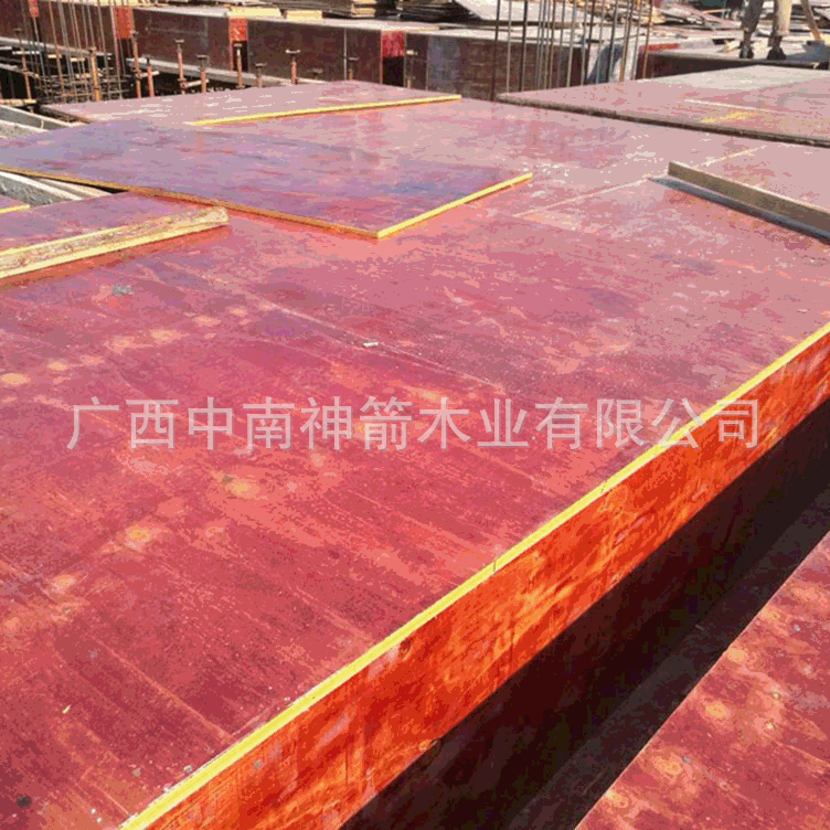 建筑红板工程工地用建筑模板 木工板建筑木板不易开胶红模板批发
