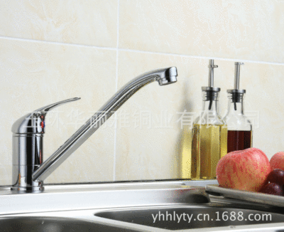 Supply Gorgeous and Elegant HLY-6013 Kitchen Faucet Hot and cold water tank Trays