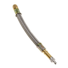 Tire valve extension tube rod air guide air valve truck pipe stainless steel valve