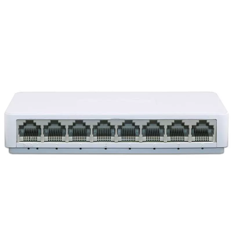 Кросс-бордер восьми-мерный восьми-мерный Ethernet коммутация пластик корпус сеть разветвление линия бытовой офис мониторинг коммутатор