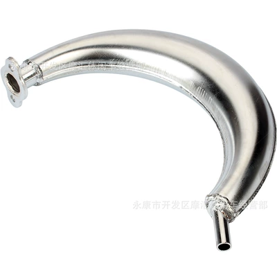 Mini bicycle accessories two-punch Exhaust pipe