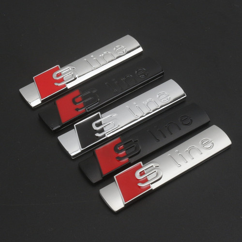 Suitable for Audi A4L/A6L/A3/Q3/Q5/Q7 modified Sline fender car labeling side label