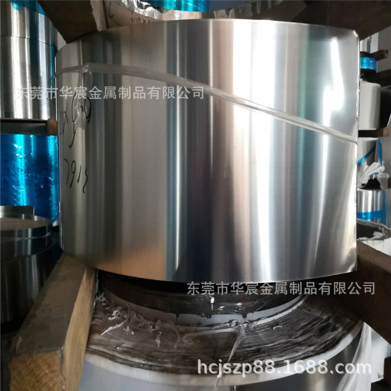 301EH弹簧片 超高硬度580度不锈钢带 SUS304H不锈钢卷带 强磁环保