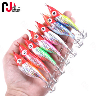 Floating Squid Jig 6 Colors Duo Squid Jig Fresh Water Bass Swimbait Tackle Gear