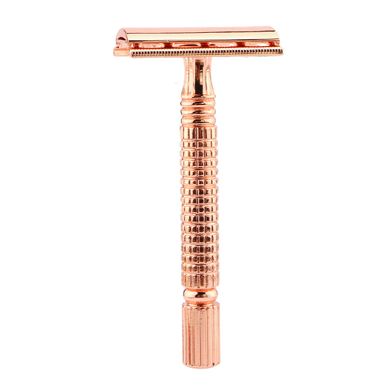 手动老式刮胡刀 双面刀架 男士刮胡刀 洁面用品 便携盒装