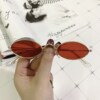 Metal retro sunglasses, fashionable marine glasses solar-powered, European style