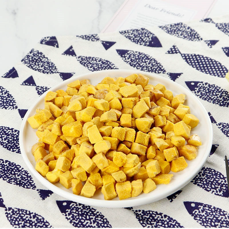 Сублимированные смешанные сломанные закуски для кошек и собак чистое мясо зерна куриные зерна яичный желток сырое костное мясо Смешанное зерно сублимированные закуски из мяса