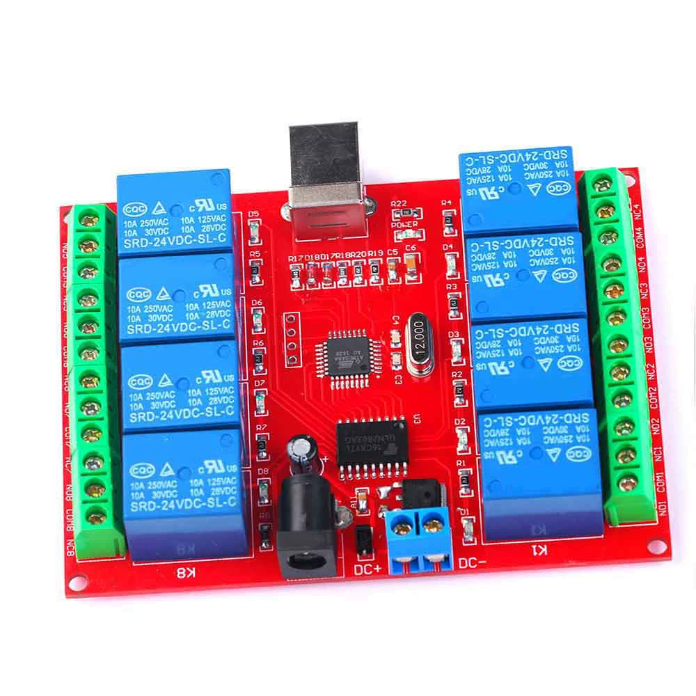 Relay, smart control panel, switch key, laptop, controller, module, 5v, 12v, 24v
