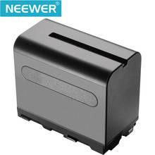 NEEWER 6600毫安 适用索尼NP-F970 NP-F960 NP-F975 替换电池