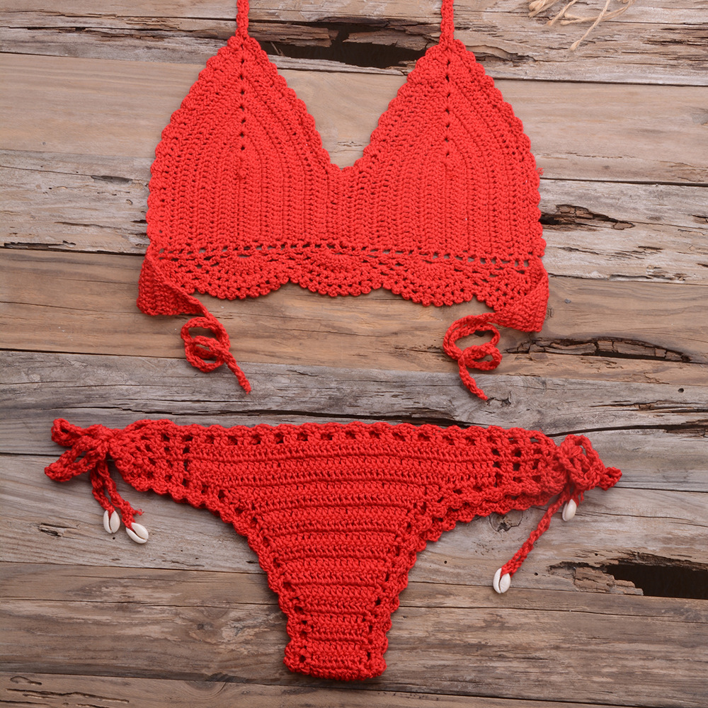 Women's Solid Color 2 Piece Set Bikinis display picture 20