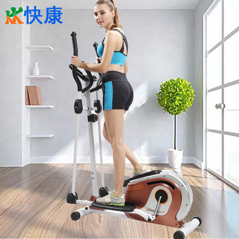 Elliptical Machine household mini magnetic control exercise bike elliptical instrument step space walking machine indoor sports equipment cross-border