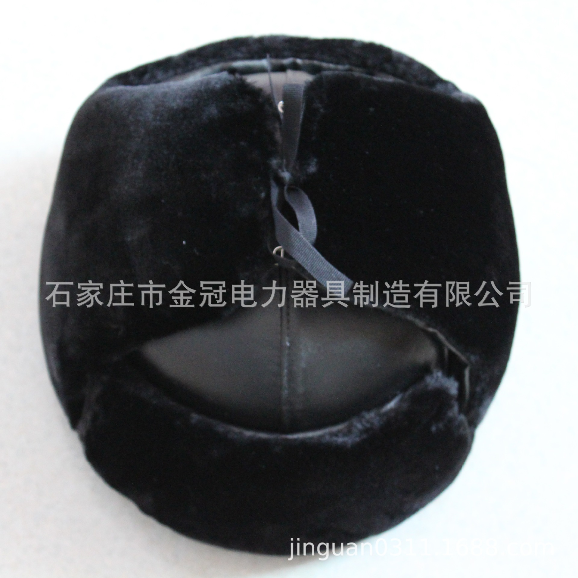 防寒棉安全帽  ABS长绒棉电工安全帽