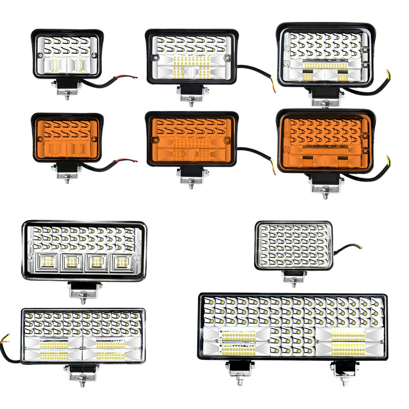 LED lights, super bright modified headlights, electric car, 12v, 24v