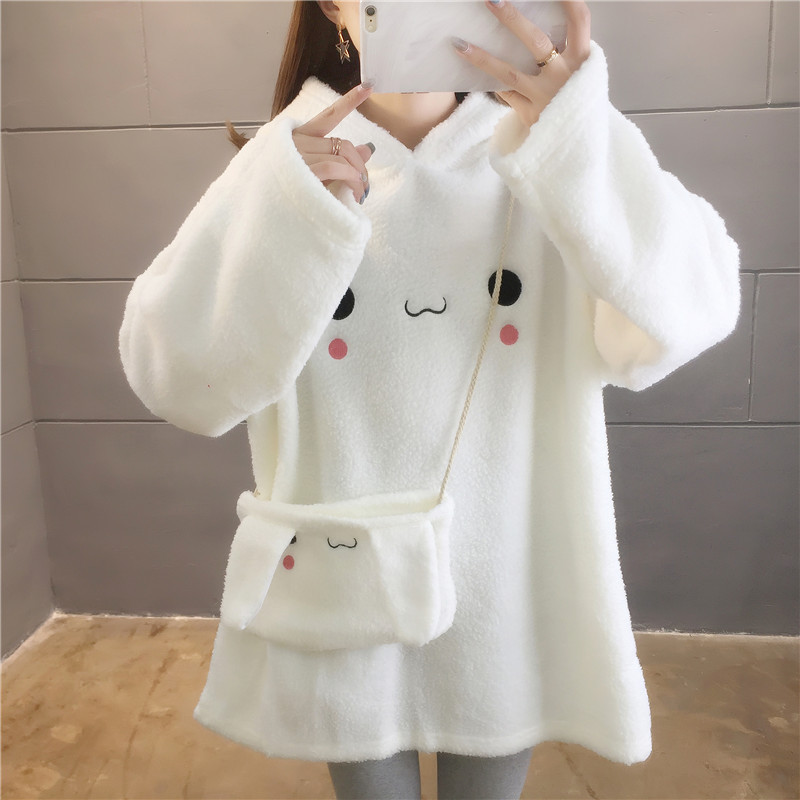 Sudadera con Orejas de Conejo