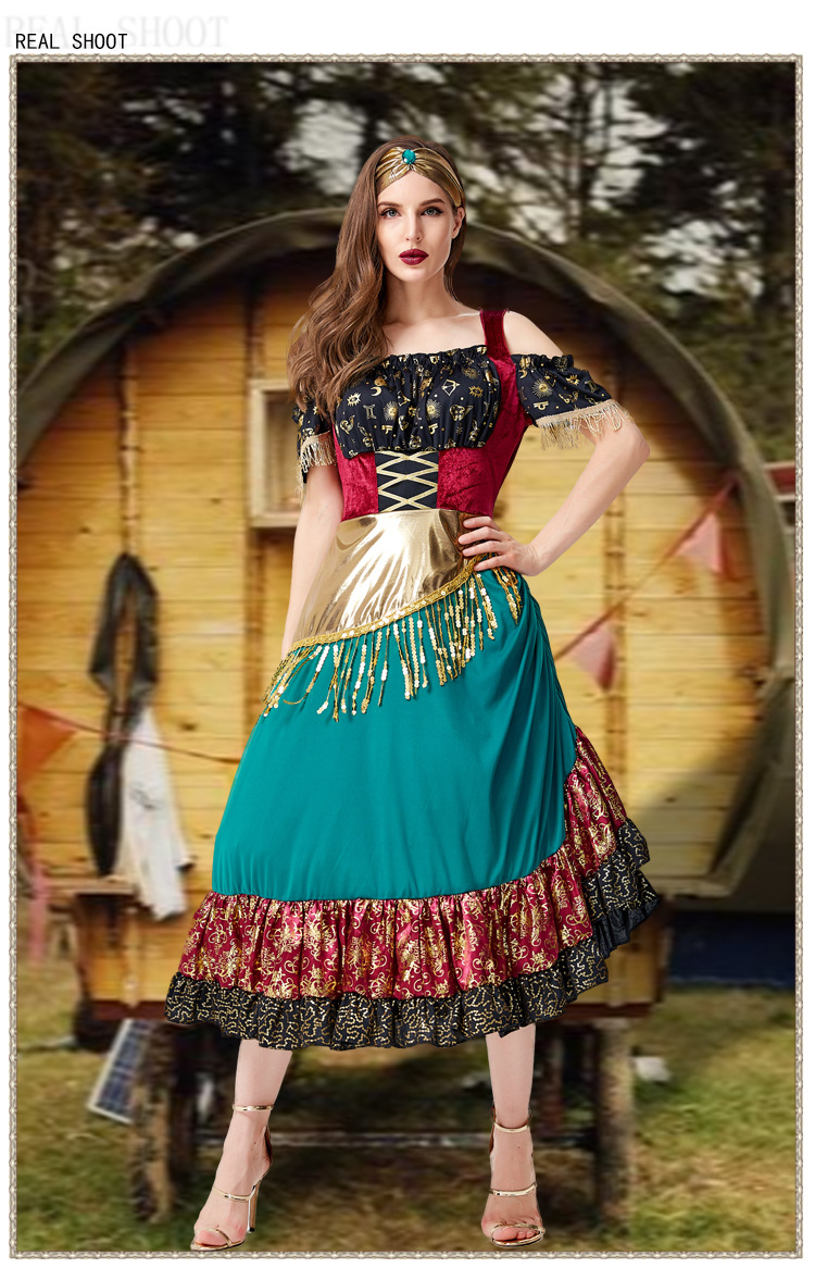 traje de flamenca para mujer nihaostyles al por mayor disfraces de halloween NSPIS78962