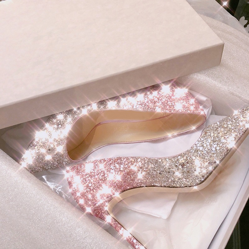 Bridal shoes crystal shoes wedding shoes...