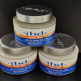 Nail art ibd transparent adhesive removable phototherapy adhesive UV model adhesive 56g hard adhesive extension adhesive