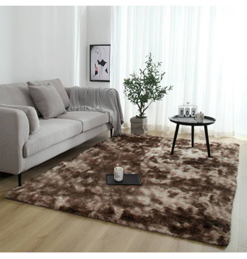 家居客厅地毯,卧室满铺地垫,阳台垫,入户门垫,榻榻米垫,可定制扎染地毯