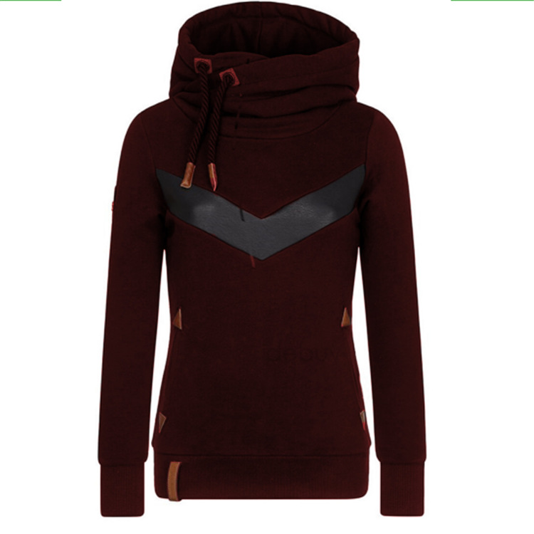 Cross-Border best selling 2022 European and American women's clothing Amazon AliExpress new autumn and winter long sleeve hooded sweater women