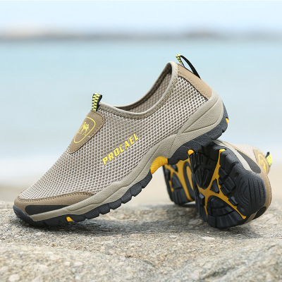 Spring and summer Men's Shoes Outdoor Shoes cross-country Running shoes Hiking shoes On behalf of Low Set foot Mesh shoes gym shoes