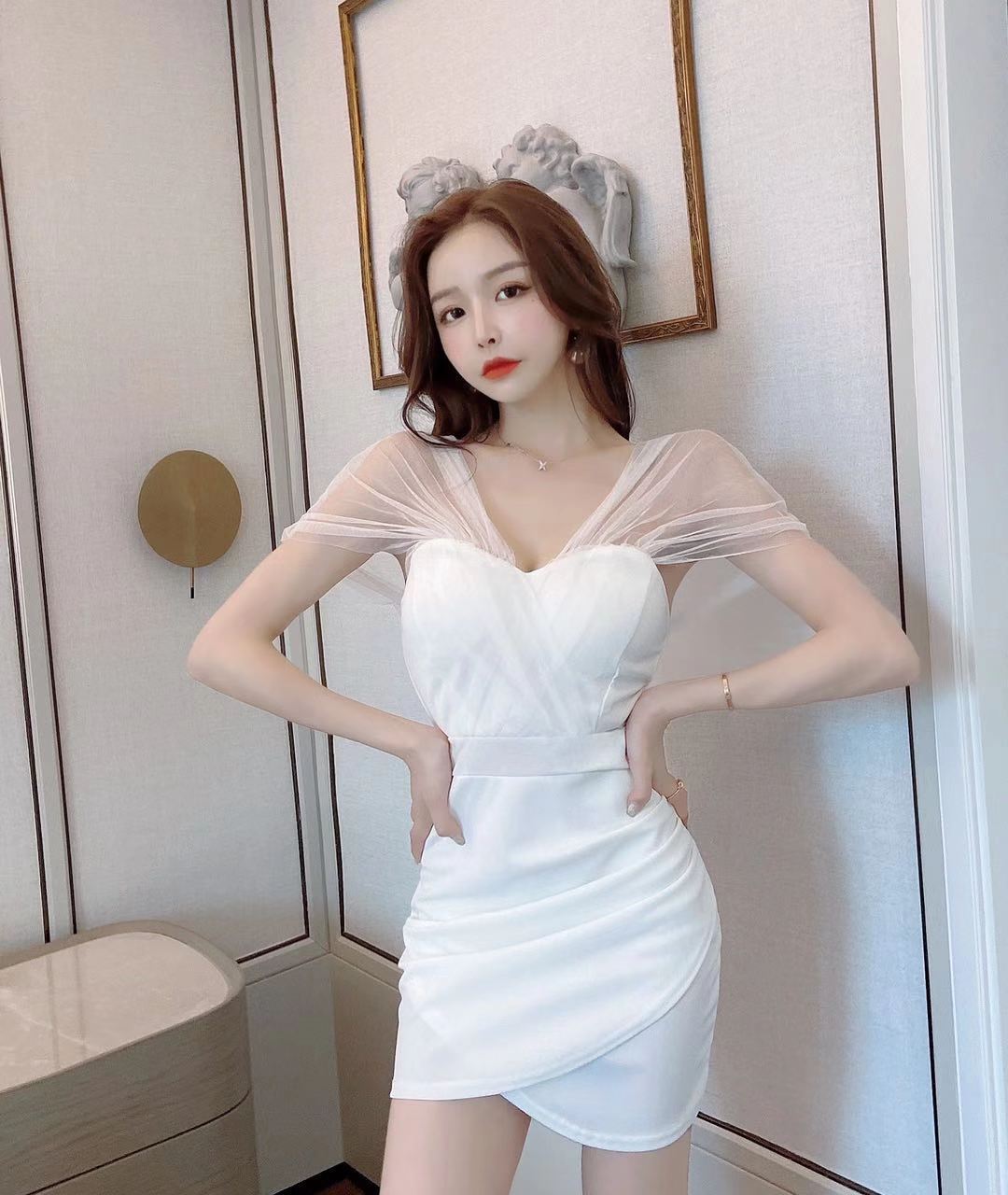 夜 店装性感连衣裙2020新款夜场低胸裙子女夜总会紧身显瘦包臀裙-阿里巴巴