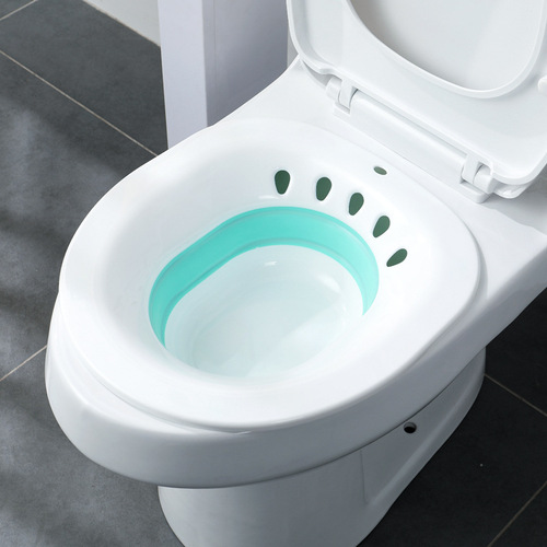 Foldable bath tub for sitting, no squatting, for women in the postpartum period, for women with gynecological diseases, for pregnant women, for hemorrhoids, for washing buttocks, for postoperative care of anal and rectal surgery 