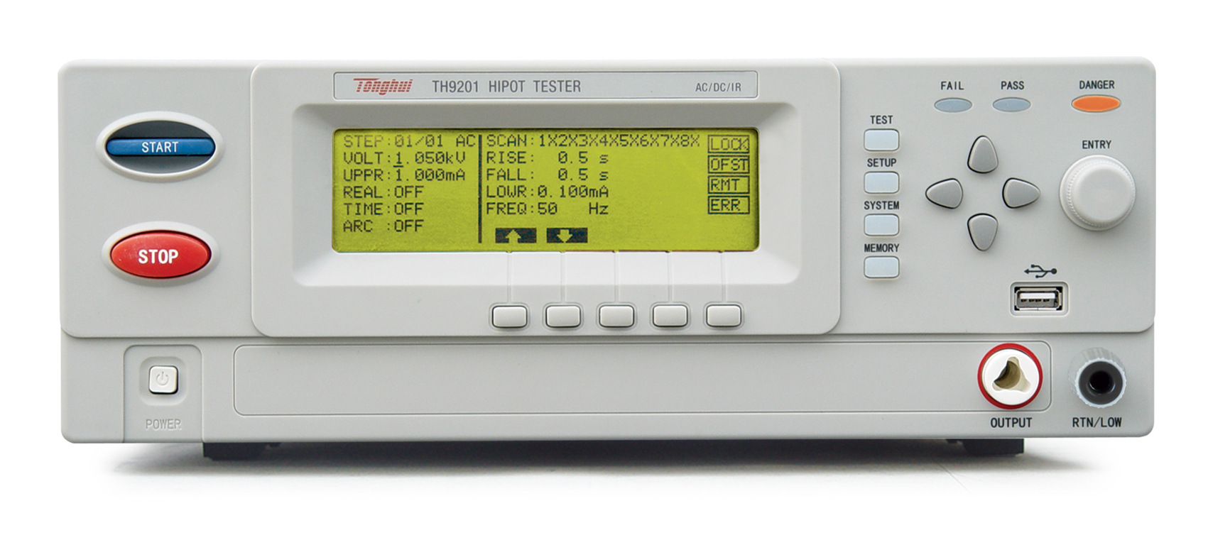 常州 同惠 TH9201 程控交直流耐压绝缘测试仪