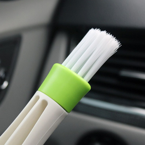 Car multi-purpose double-head gap brush car air conditioning outlet cleaning brush keyboard brush blind dust brush