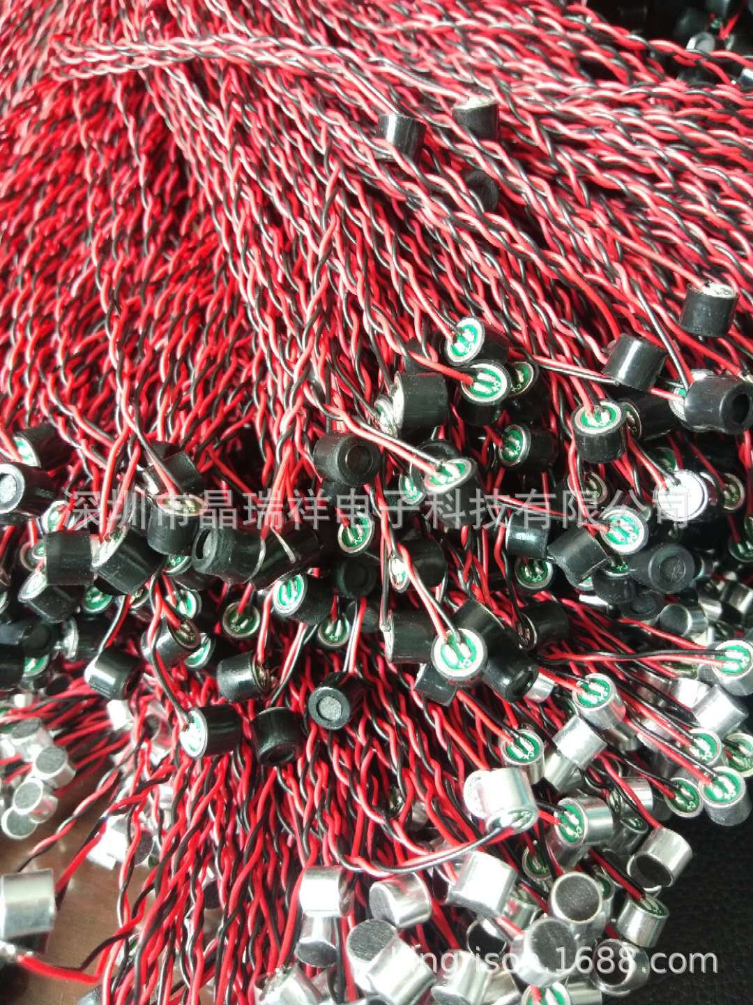 咪头厂家直销+60咪头系列焊线+咪头套防噪音+车载智能家居强抗Mic