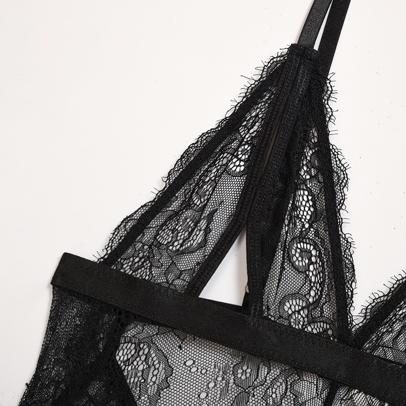 lace stitching perspective sling sexy lingerie NSWY42935