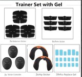 Взрыв много -функциональный прибор для фитнеса Умный брюшной мышечные наклейки фитнес -прибор Умные наклейки на мускулистые животы