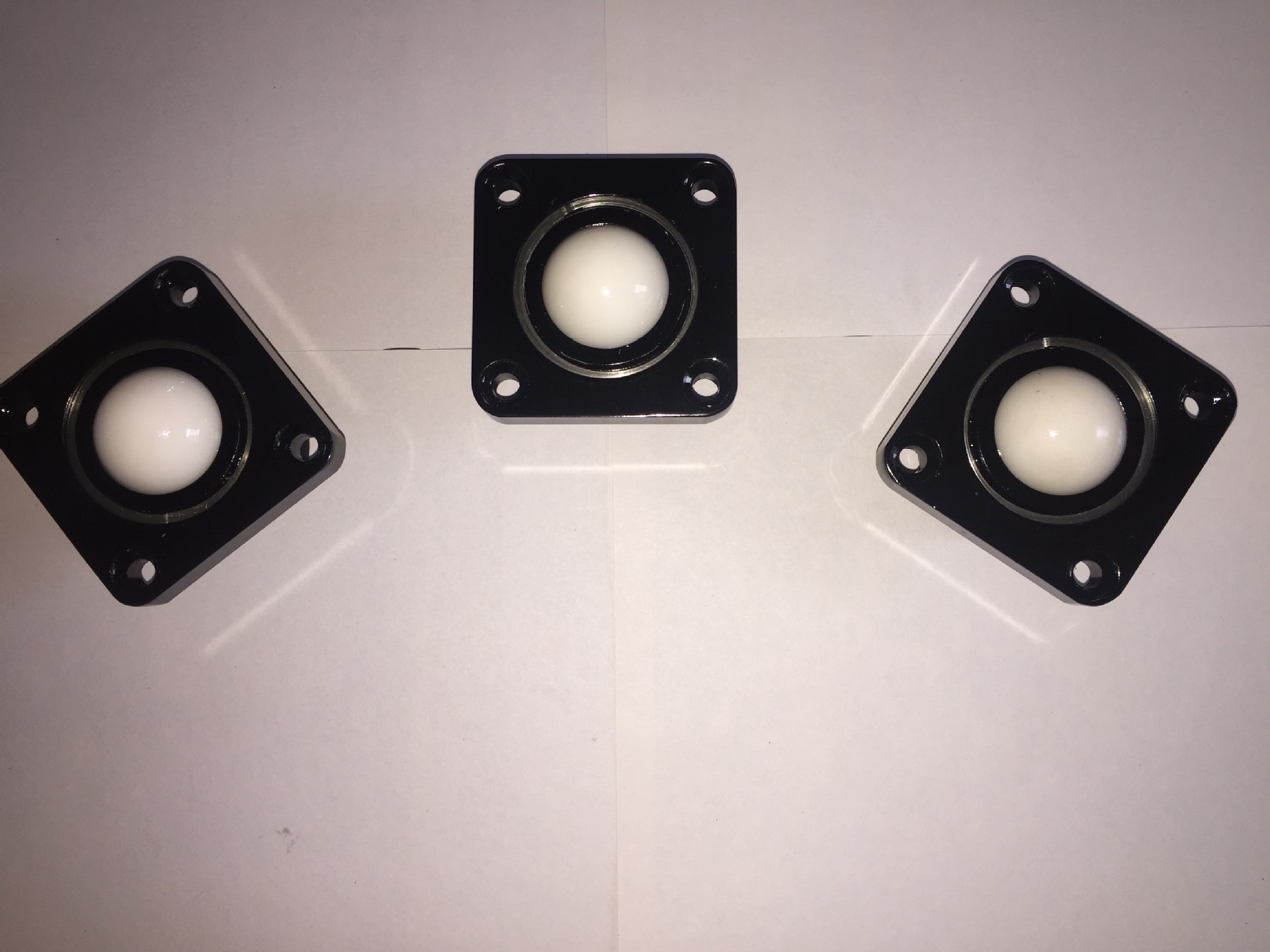 现货供应重型车制UK38朝下型不锈钢万向球万向滚珠输送牛眼轮轴承