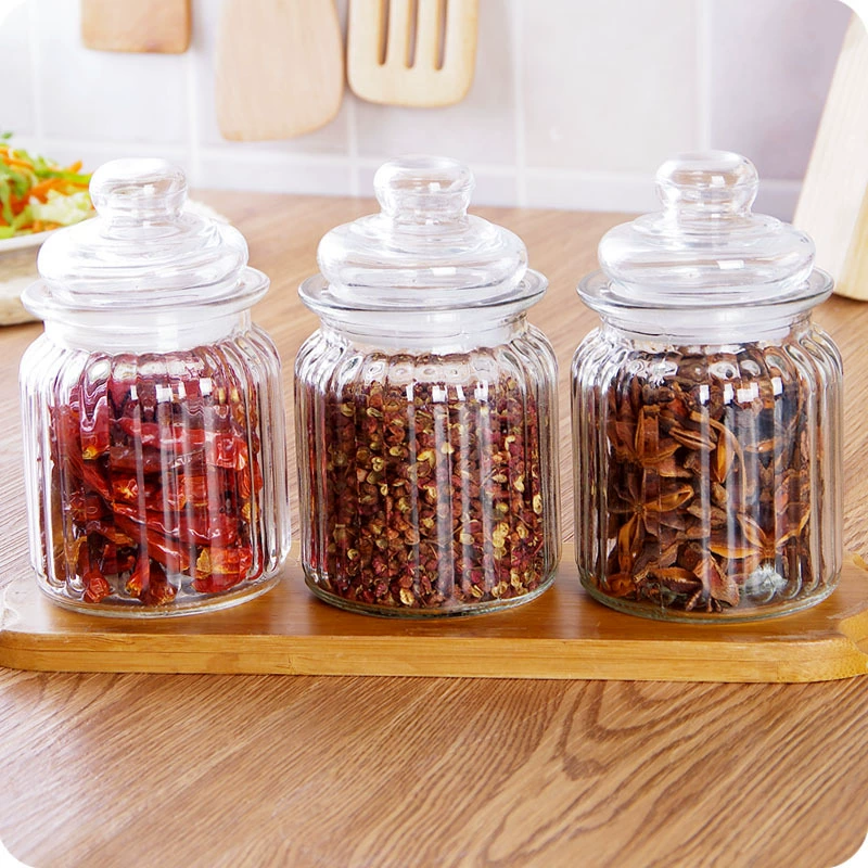 Кухонные принадлежности, стеклянная бутылка, герметичная банка, коробка для приправ, банка для сахара, сухого молока, банка для хранения