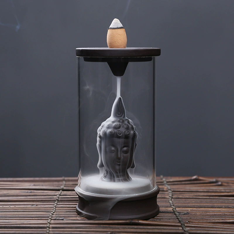 Палочка для курения? Нет, incense burner = благовоний держатель? Incense burner, creative aroma lamp sandalwood, scarlet wood -> Распылитель благовоний? Better: Подсвечник/инсенс Burner.