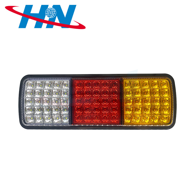 Combinación de tres colores luz trasera camión luz lateral remolque luz trasera