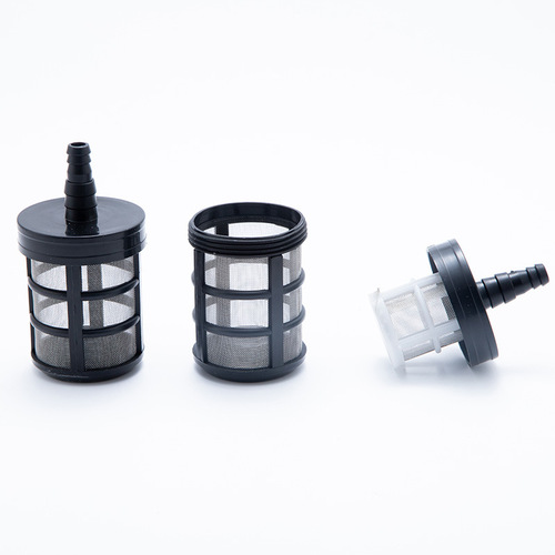 Drainage-blocking double-layer self-sucking water inlet filter cleaner inlet pipe filter connector water suction filter multi-specification