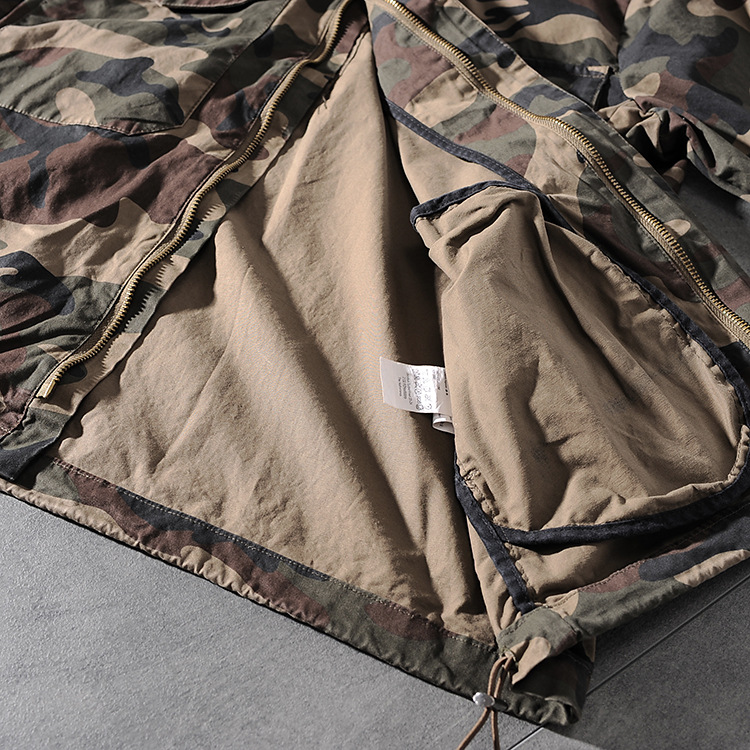 A48 autumn and winter new foreign trade original single-base solid color camouflage hooded young men's windcoat jacket jacket 0104 56 A48 autumn and winter new foreign trade original single-base solid color camouflage hooded young men's windcoat jacket jacket 0104 56