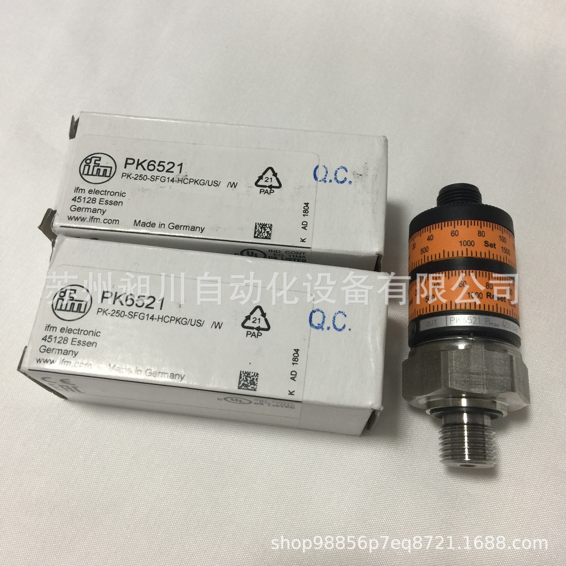 IFM易福门 PK6521 压力传感器 全新原装正品特价现货 详询