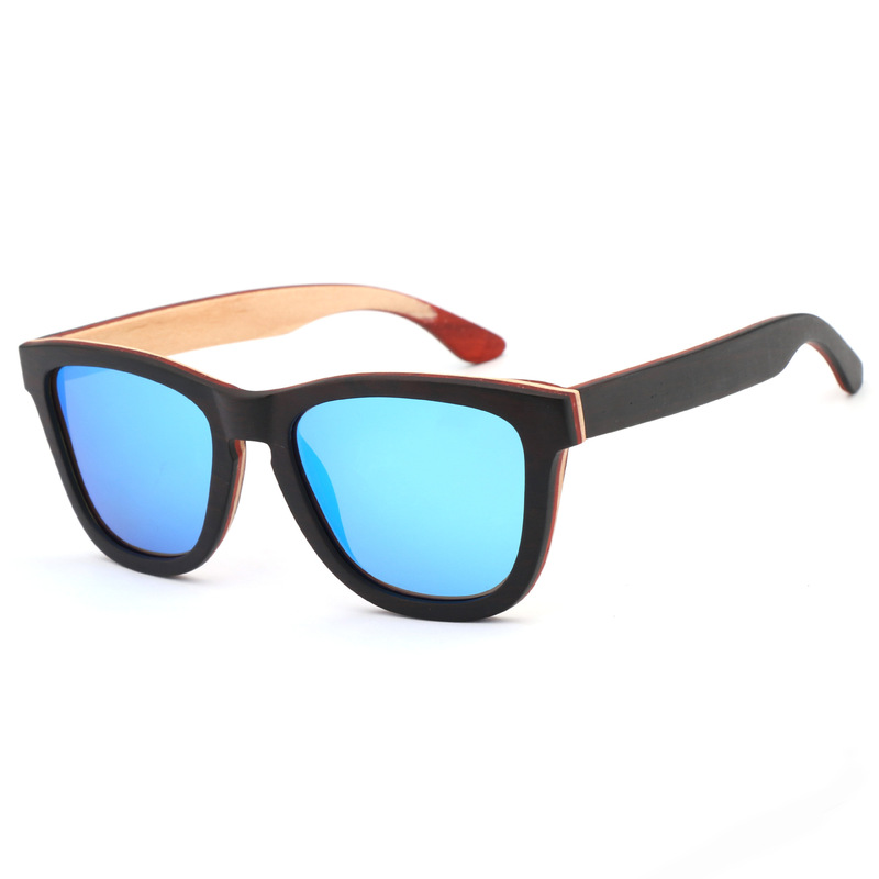 Fashion Retro Sunglasses Men's Sunglasses Personalized Trendy Ebony Sandwich Fashion Women's Driving Polarized Glasses