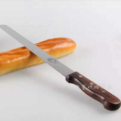 Baking Tools 12 inch 14 Bread knife Cake knife Fine tooth Flat Serrated knife toast Slicers