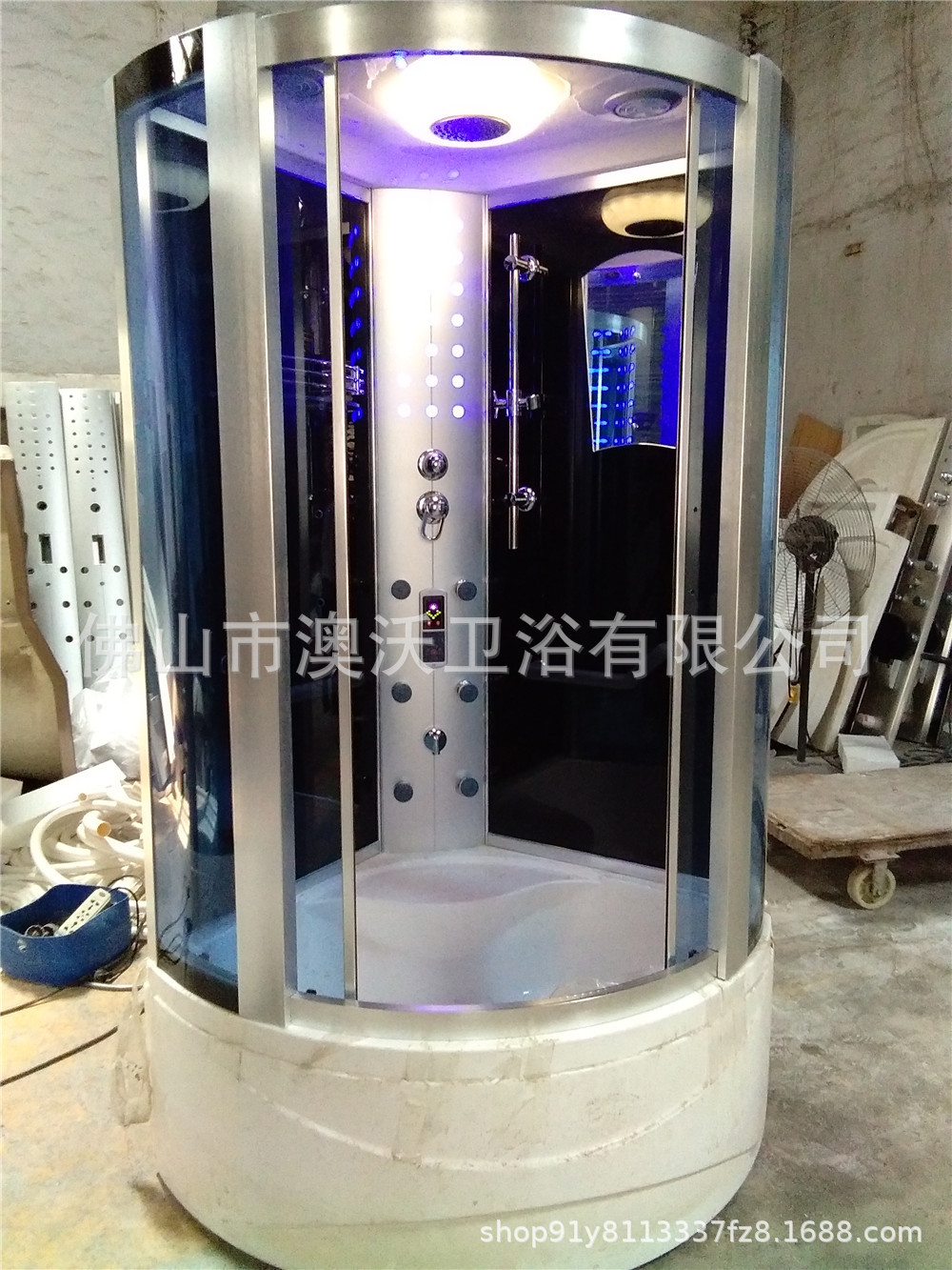 Cuarto de baño con ducha integrado sala de vapor sala de sauna con vidrio baño integrado con bañera