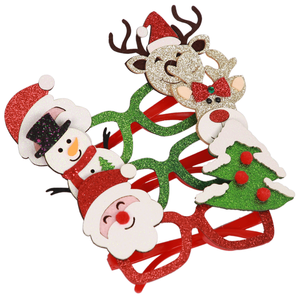 Christmas Christmas Tree Snowman Deer Plastic Party Costume Props display picture 3