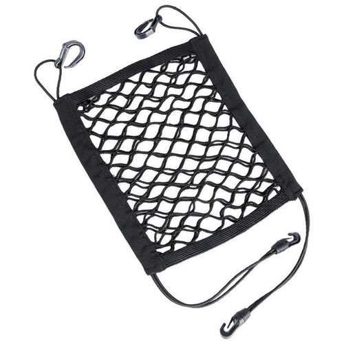Three-layer thickened net pocket between car seats, car-mounted middle isolation storage bag, four-sided elastic storage bag, universal