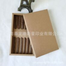 6双装筷子纸盒定做 天地盖礼盒包装盒彩色印刷