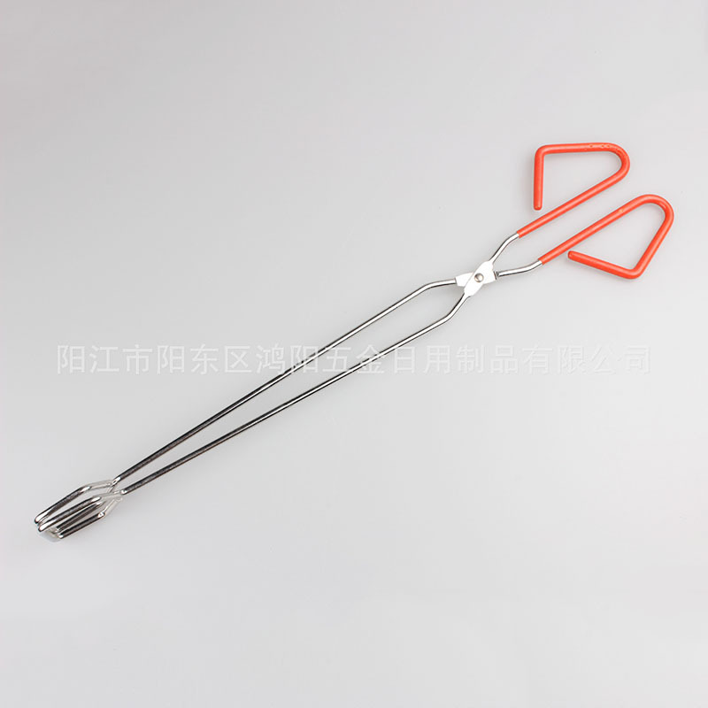 Fábrica al por mayor de acero inoxidable clip de alimentos utensilios de barbacoa pan clip de alimentos estufa de barbacoa clip de carbono clip de cocina